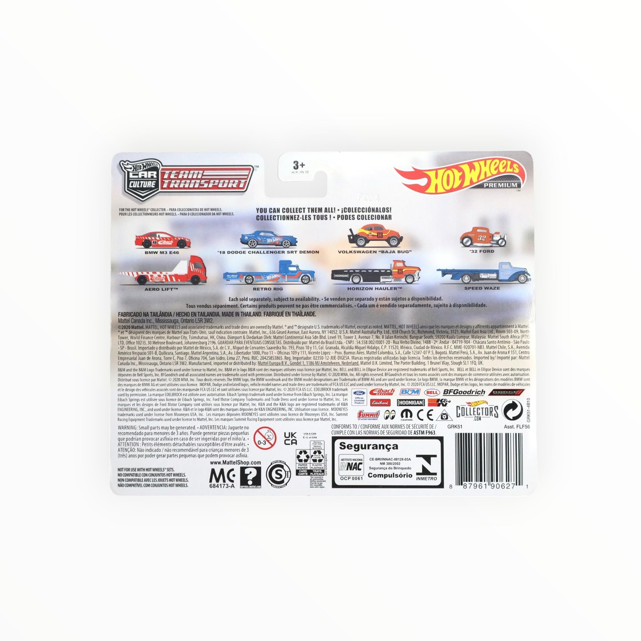 Amazon.com: Hot Wheels '18 Dodge Challenger SRT Demon Retro Rig